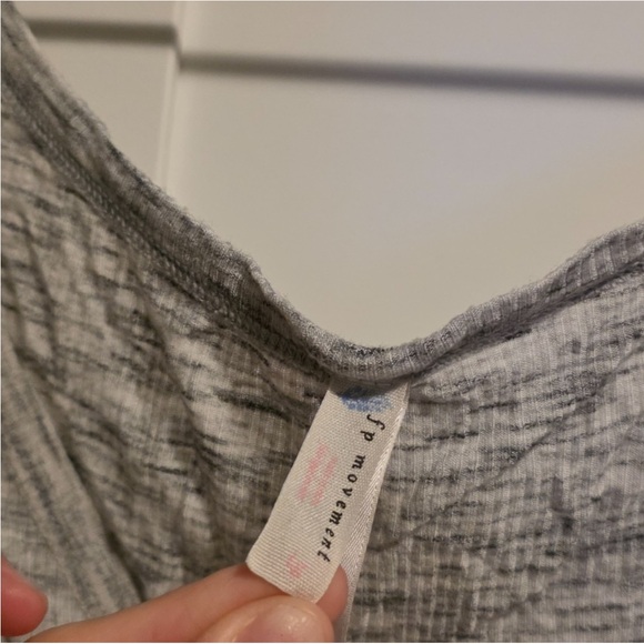 Free People Rib Knit Crop Top - Picture 3 of 6